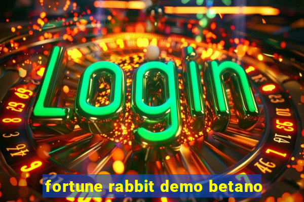 fortune rabbit demo betano